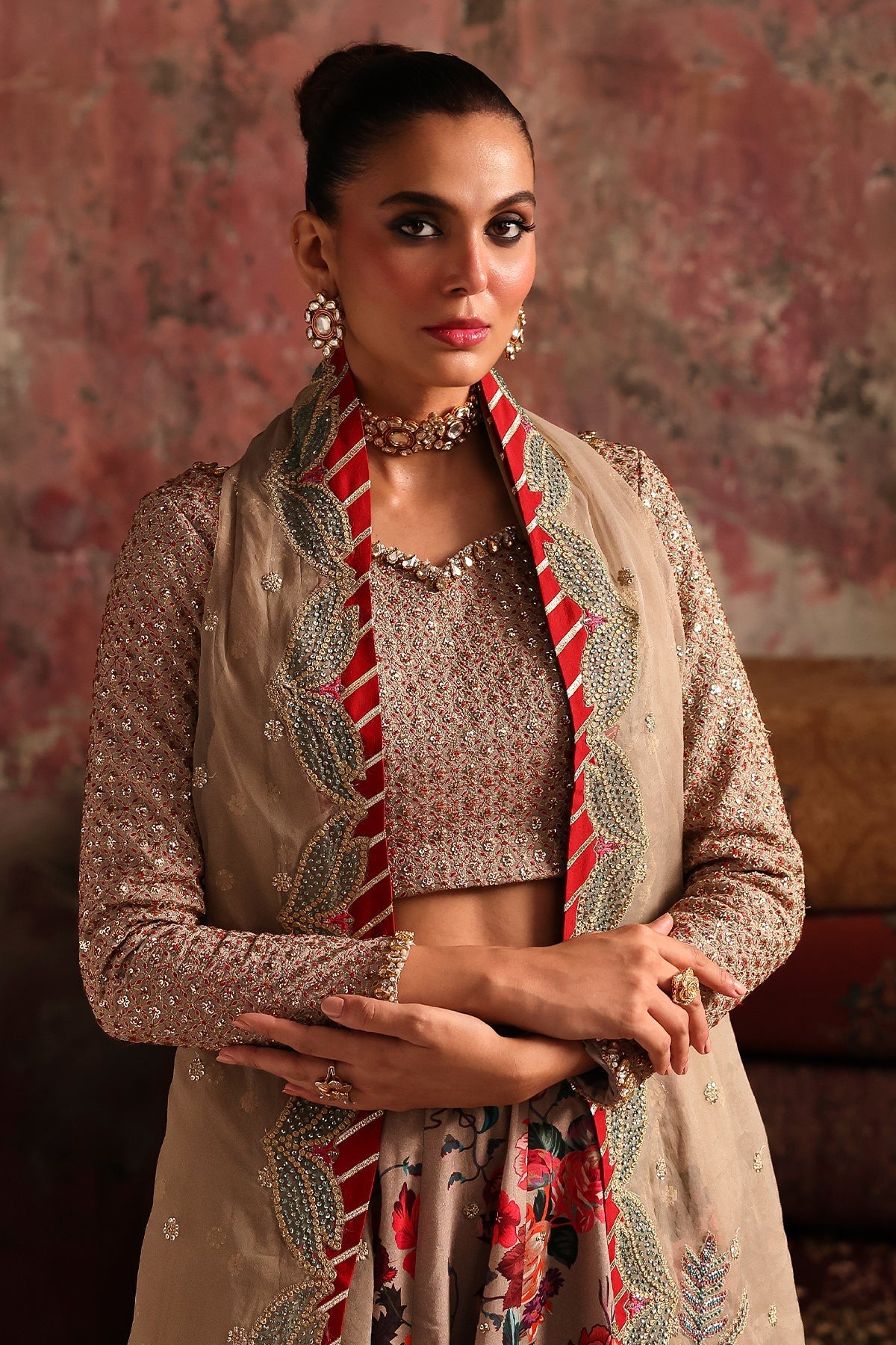 Charizma | Statement Formals | CMA-5-06 - Pakistani Designer Dress - by Charizma - Type : Ladies Clothes - 100% Original at Saira Sultan