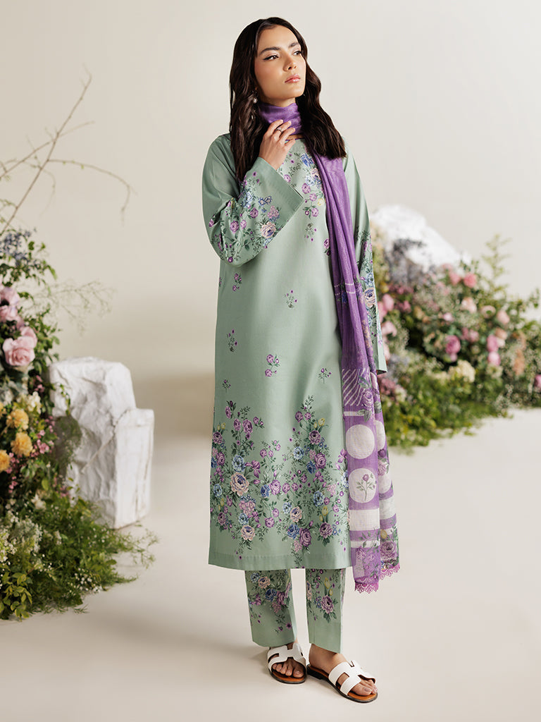 Rajbari | Amal Summer Prints Exclusive | Amal Summer Prints - 02 L Gray Lawn