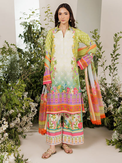 Rajbari | Amal Summer Prints Exclusive | Amal Summer Prints - 07 XS Ivory Lawn