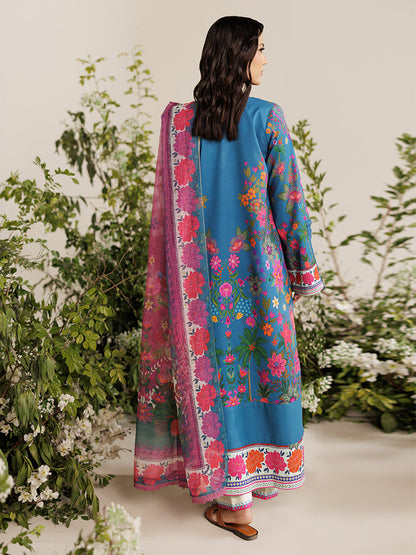 Rajbari | Amal Summer Prints Exclusive | Amal Summer Prints - 05 S Blue Lawn
