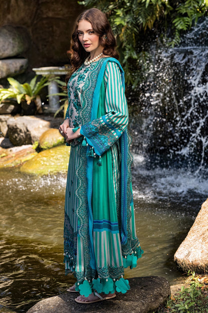 Charizma | Naranji Lawn | CN5-01 S Teal Lawn