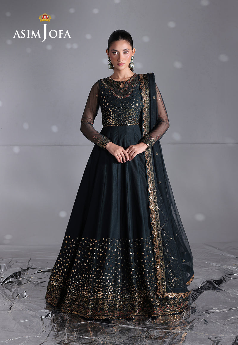 Asim Jofa | En Vogue |AJUEV-16 - Pakistani Designer Dress - by Asim Jofa - Type : Ladies Clothes - 100% Original at Saira Sultan