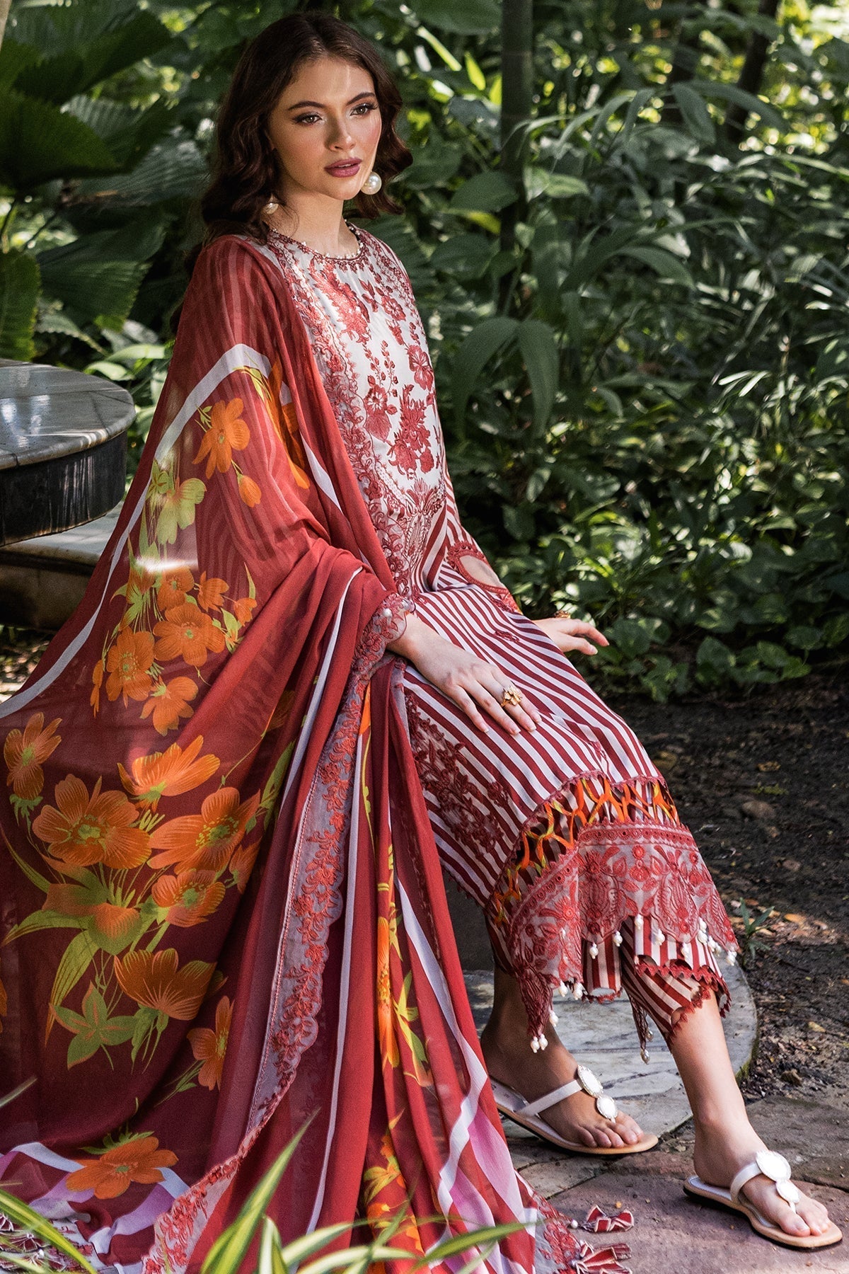 Charizma | Naranji Lawn | CN5-04 L Rust Lawn
