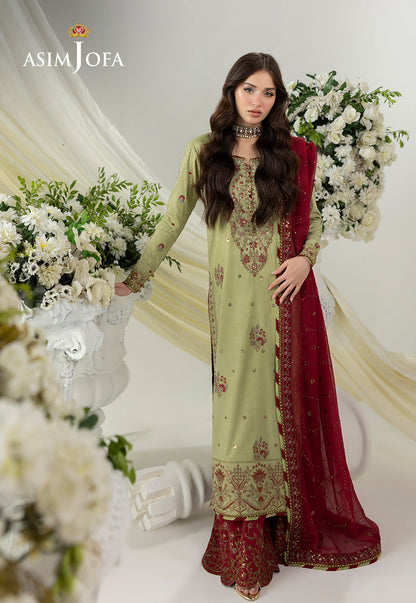 Asim Jofa | Izel Luxury Collection |AJIZL-04 - Pakistani Designer Dress - by Asim Jofa - Type : Ladies Clothes - 100% Original at Saira Sultan