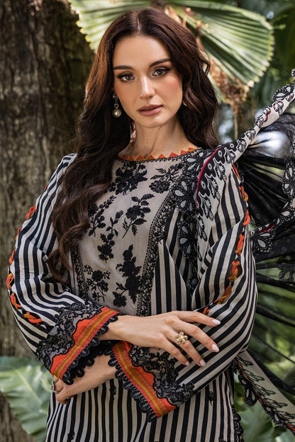 Charizma | Naranji Lawn | CN5-03 M Black Lawn