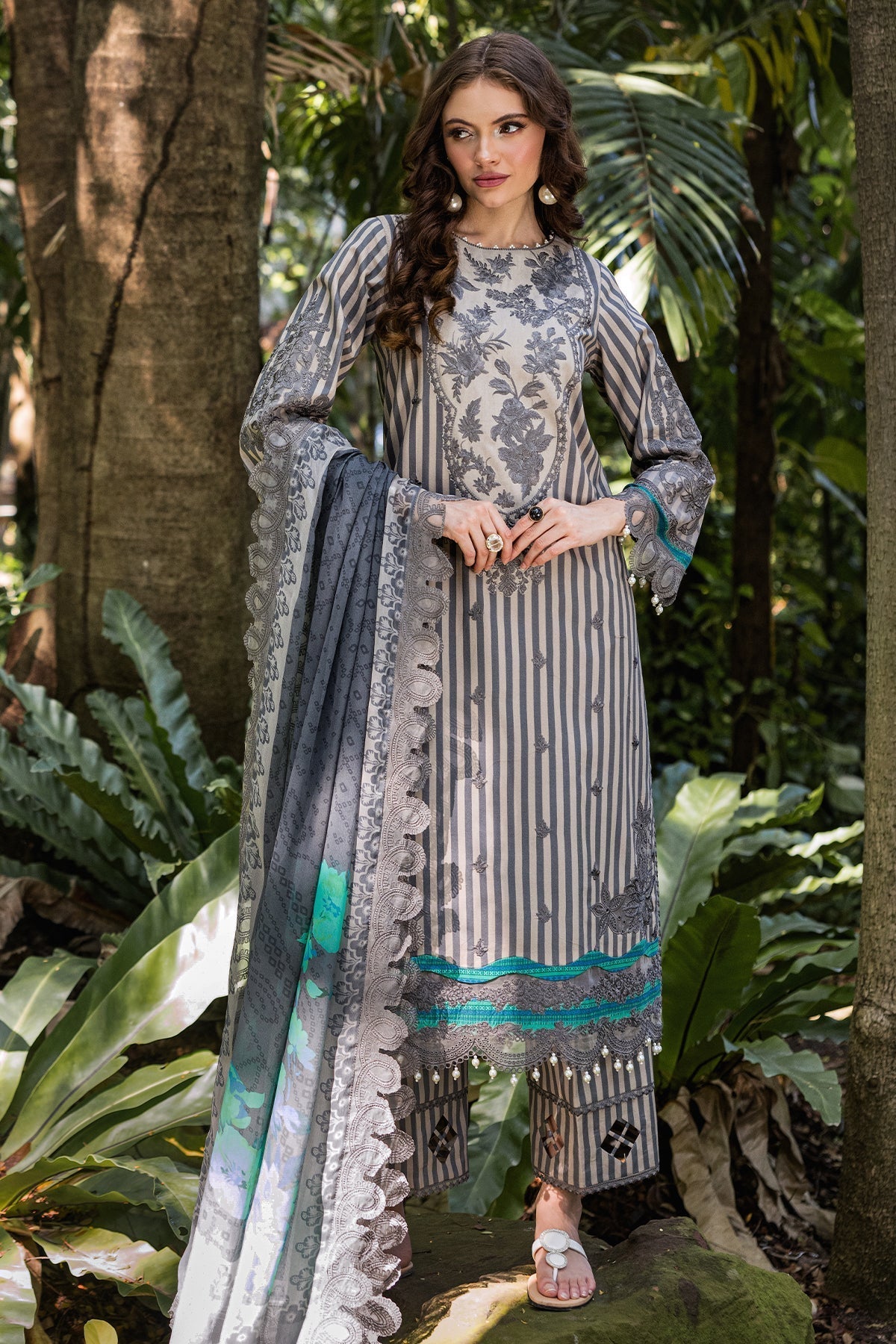 Charizma | Naranji Lawn | CN5-05 XL Gray Lawn