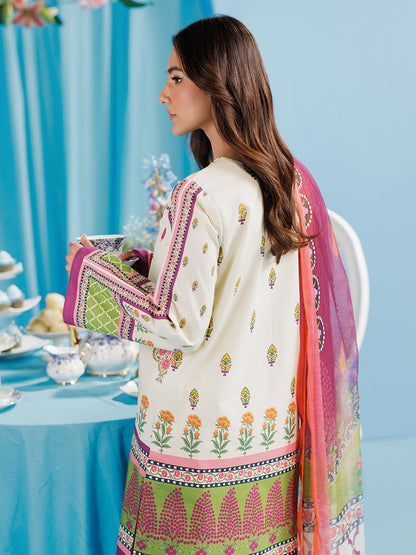 Rajbari | Amal Summer Prints Exclusive | Amal Summer Prints - 04 M White Lawn