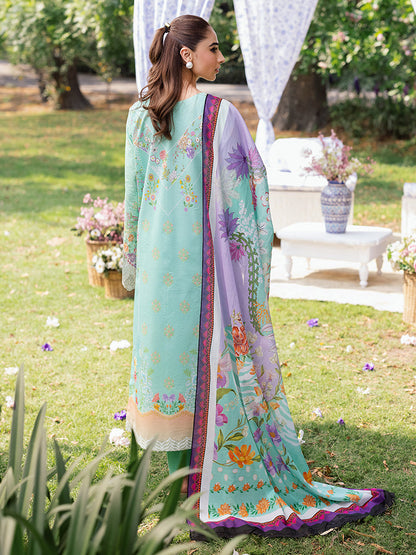 Rajbari | Schiffli Printkari Exclusive | Schiffli Printkari - 05 S Ferozi Lawn