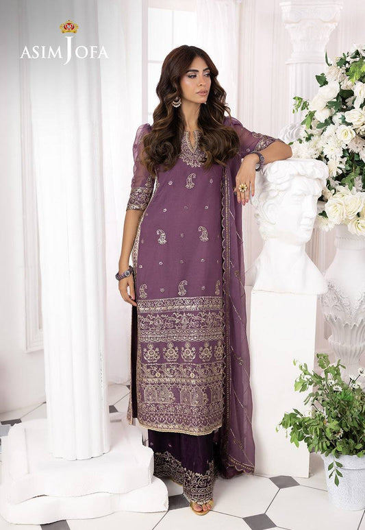 Asim Jofa | Izel Luxury Collection |AJIZL-16 - Pakistani Designer Dress - by Asim Jofa - Type : Ladies Clothes - 100% Original at Saira Sultan