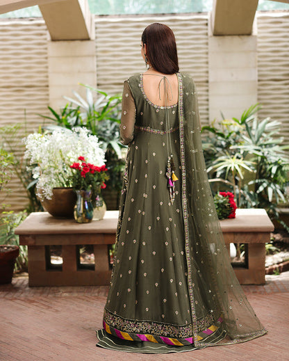 Roheenaz | Aangan Chiffon Collection 25 | Mehwar - Pakistani Designer Dress - by Roheenaz - Type : Ladies Clothes - 100% Original at Saira Sultan