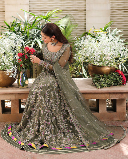 Roheenaz | Aangan Chiffon Collection 25 | Mehwar - Pakistani Designer Dress - by Roheenaz - Type : Ladies Clothes - 100% Original at Saira Sultan
