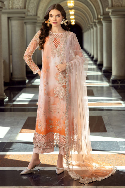 Charizma | Festive Limited Edition 25 | ED5-08 XL Peach Lawn
