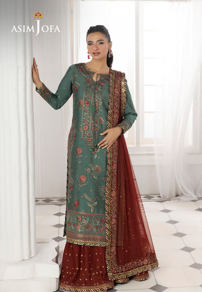 Asim Jofa | Izel Luxury Collection |AJIZL-07 - Pakistani Designer Dress - by Asim Jofa - Type : Ladies Clothes - 100% Original at Saira Sultan