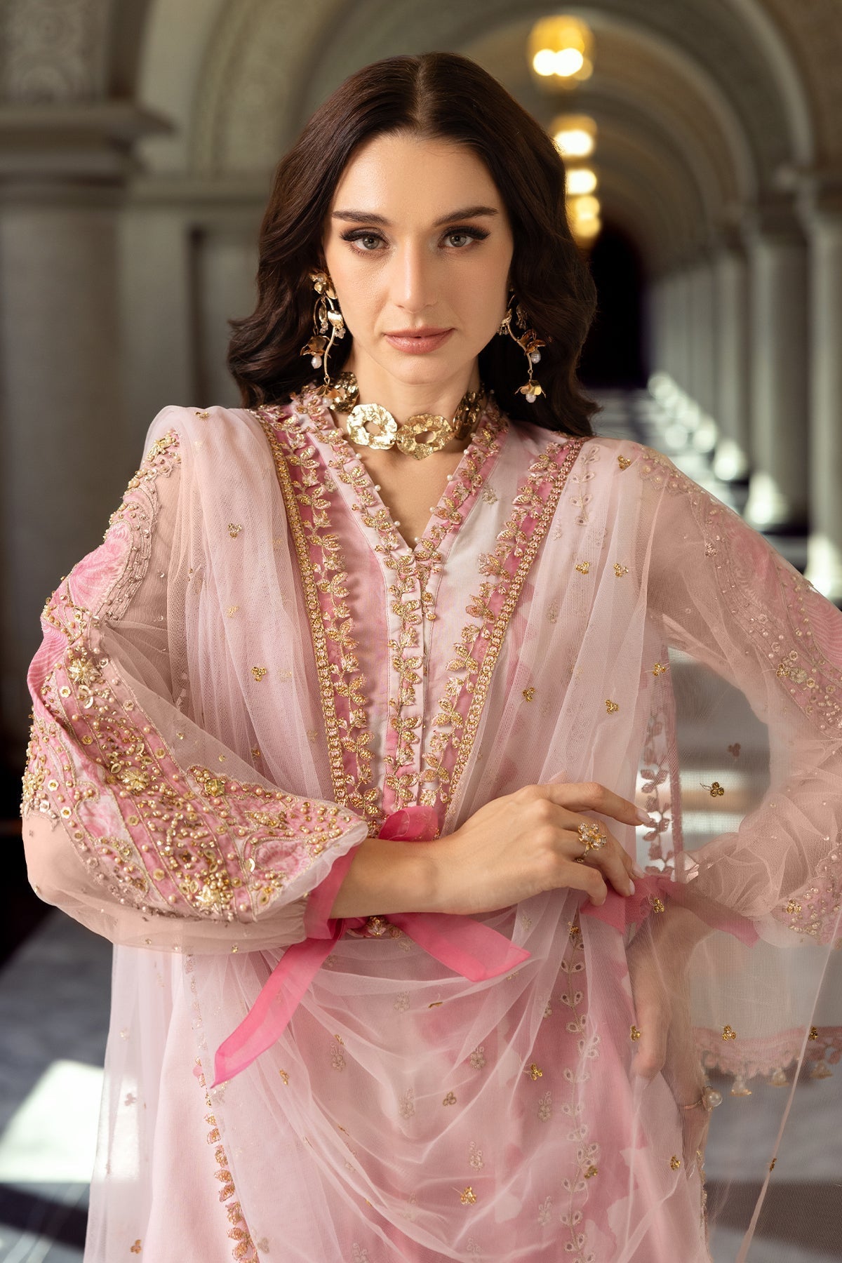 Charizma | Festive Limited Edition 25 | ED5-06 M Pink Lawn