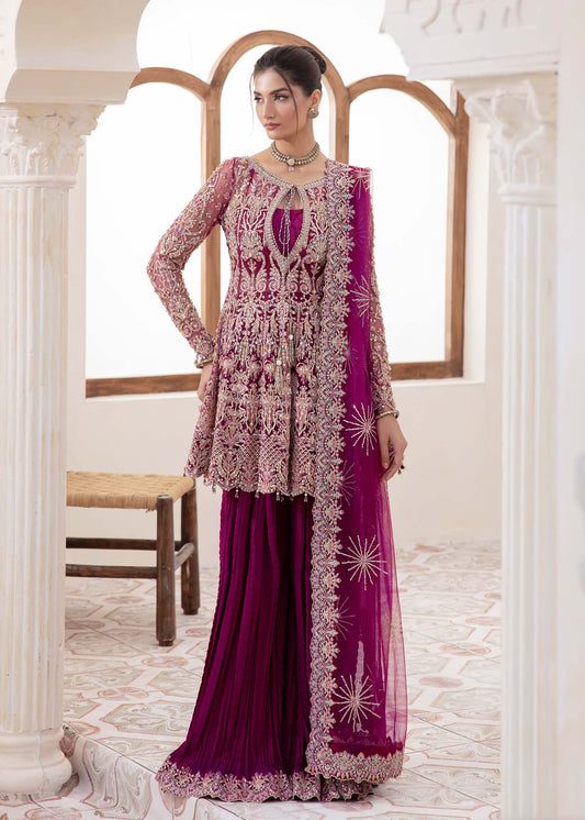 Kanwal Malik | Mirha Eid Luxury Pret 25 | Kaira XS Plum Net