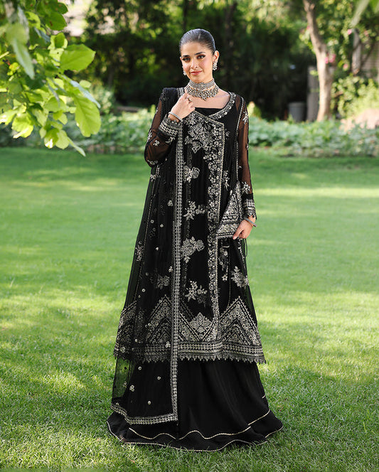 Roheenaz | Aangan Chiffon Collection 25 | Zyrah - Pakistani Designer Dress - by Roheenaz - Type : Ladies Clothes - 100% Original at Saira Sultan