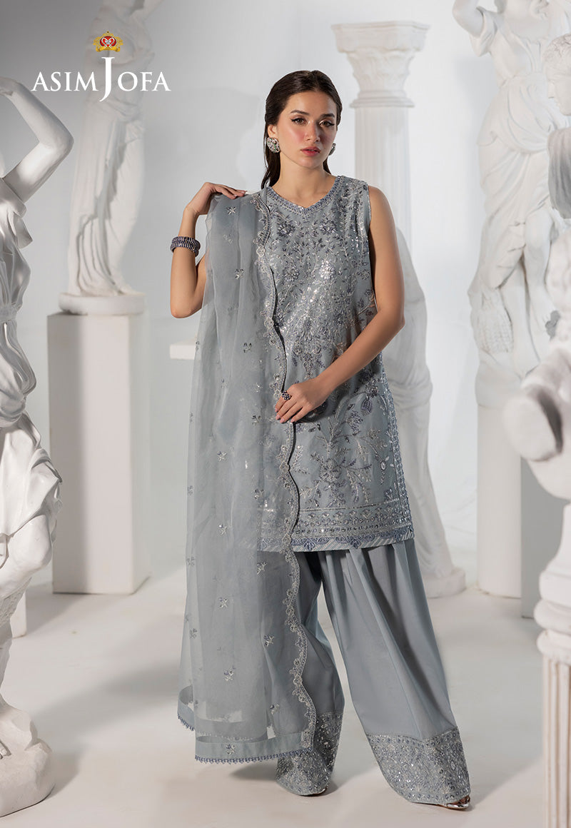 Asim Jofa | Izel Luxury Collection | AJIZL-17 - Pakistani Designer Dress - by Asim Jofa - Type : Ladies Clothes - 100% Original at Saira Sultan