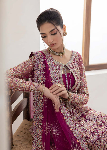 Kanwal Malik | Mirha Eid Luxury Pret 25 | Kaira M Plum Net