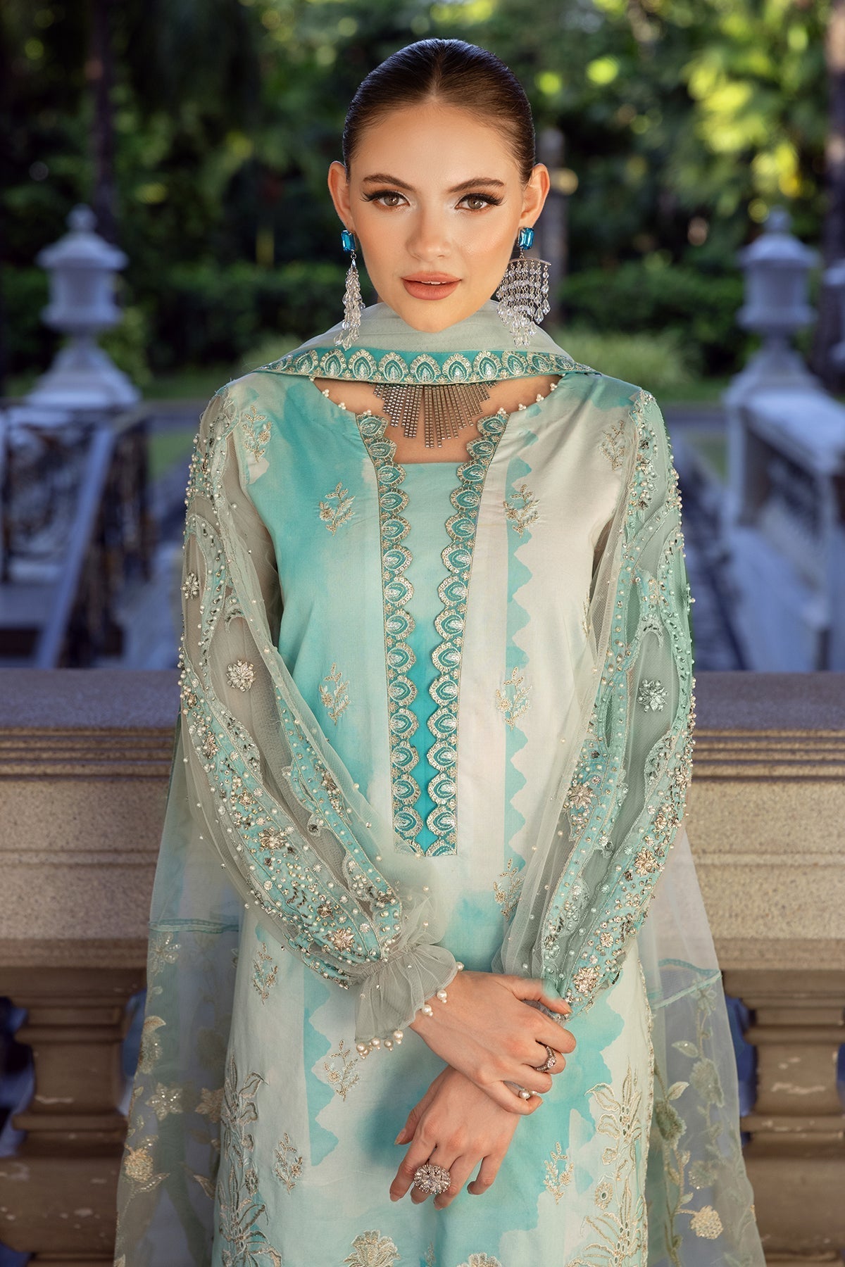 Charizma | Festive Limited Edition 25 | ED5-03 L Light Ferozi Lawn
