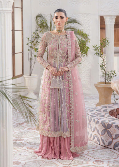 Kanwal Malik | Mirha Eid Luxury Pret 25 | Sanya XS Pink Organza