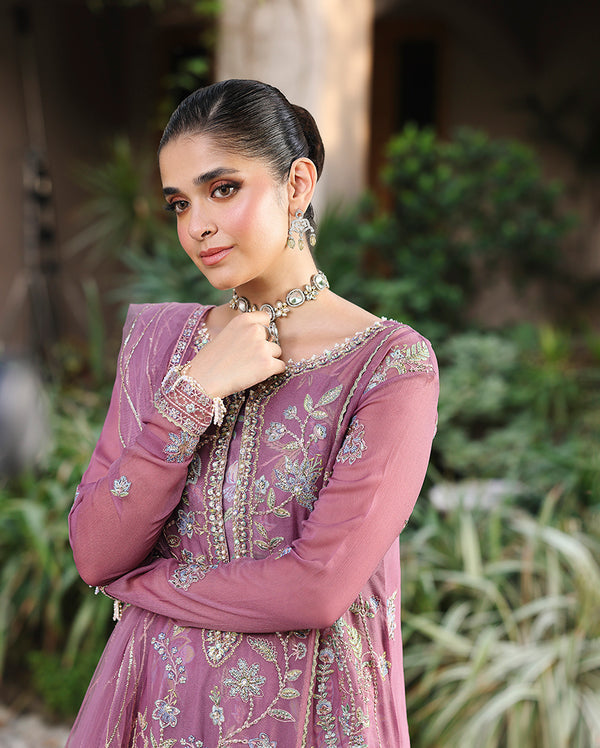 Roheenaz | Aangan Chiffon Collection 25 | Arooj - Pakistani Designer Dress - by Roheenaz - Type : Ladies Clothes - 100% Original at Saira Sultan
