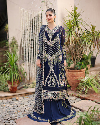 Roheenaz | Aangan Chiffon Collection 25 | Nilofar - Pakistani Designer Dress - by Roheenaz - Type : Ladies Clothes - 100% Original at Saira Sultan