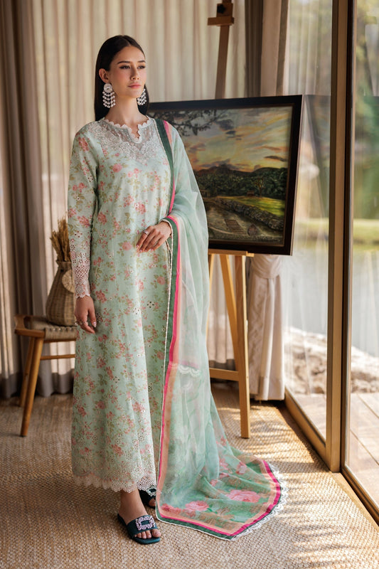 Xenia Formals | Luxury Lawn 25 | BARRIE XS Mint Lawn