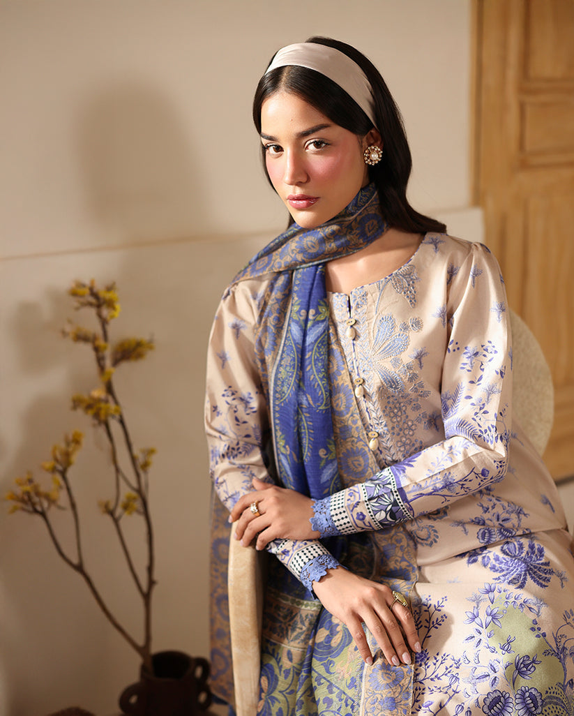 Roheenaz | Pareesa Cambric | Rumaisa - Pakistani Designer Dress - by Roheenaz - Type : Ladies Clothes - 100% Original at Saira Sultan