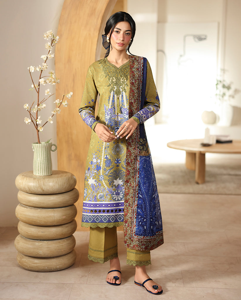 Roheenaz | Pareesa Cambric | Mirha - Pakistani Designer Dress - by Roheenaz - Type : Ladies Clothes - 100% Original at Saira Sultan