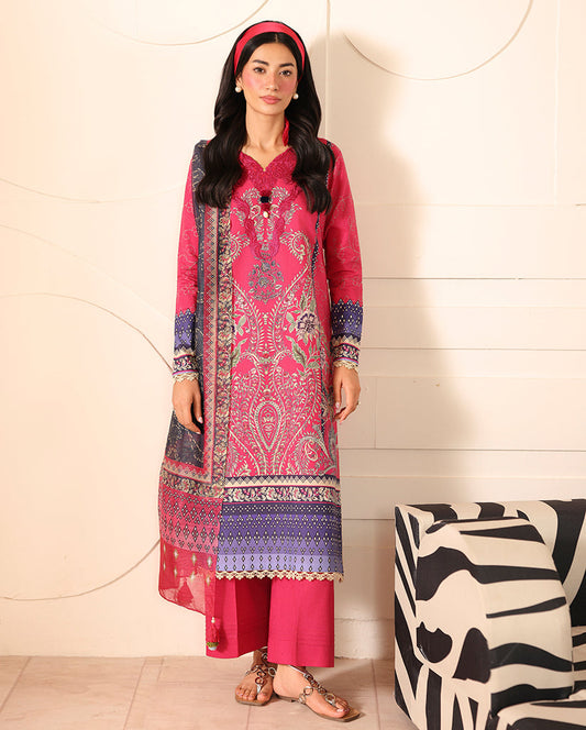Roheenaz | Pareesa Cambric | Rameen - Pakistani Designer Dress - by Roheenaz - Type : Ladies Clothes - 100% Original at Saira Sultan