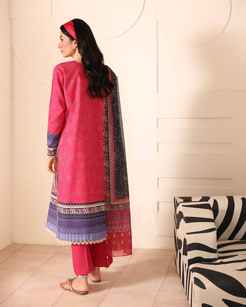 Roheenaz | Pareesa Cambric | Rameen - Pakistani Designer Dress - by Roheenaz - Type : Ladies Clothes - 100% Original at Saira Sultan