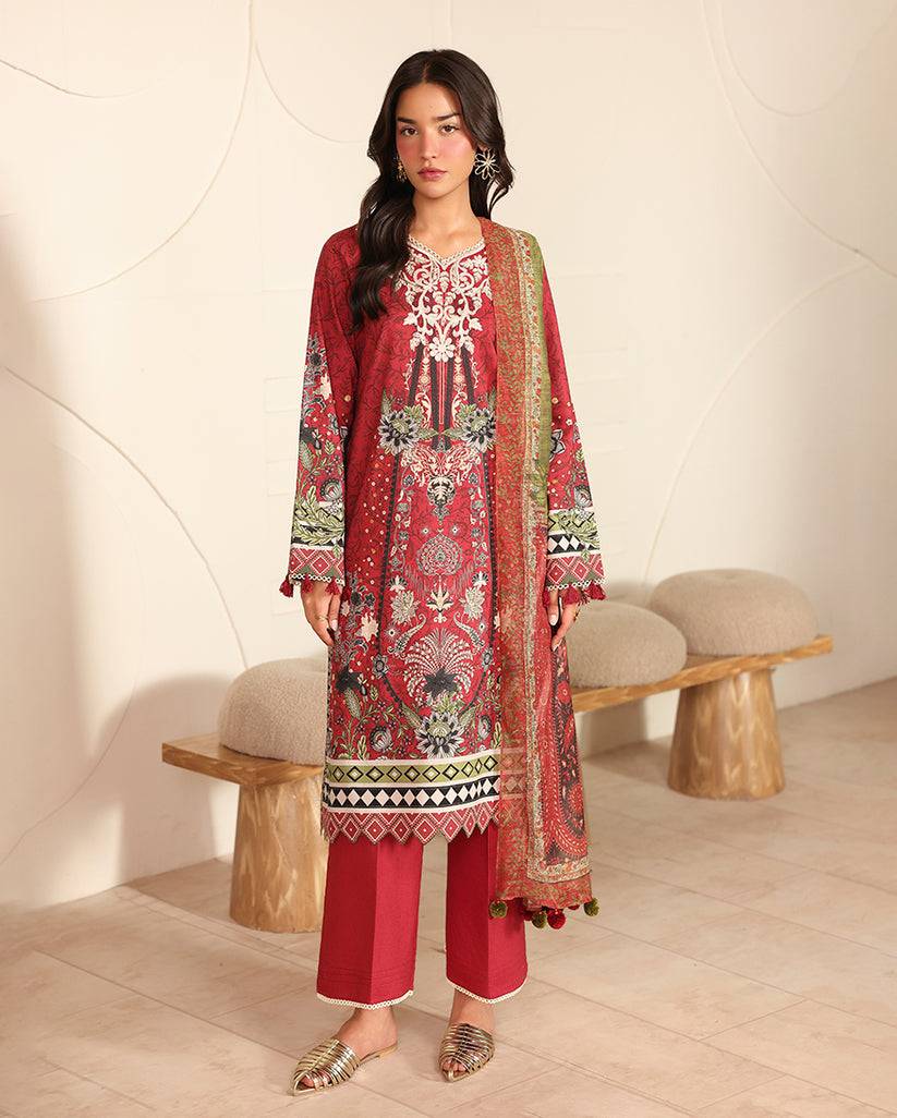 Roheenaz | Pareesa Cambric | Mysha - Pakistani Designer Dress - by Roheenaz - Type : Ladies Clothes - 100% Original at Saira Sultan