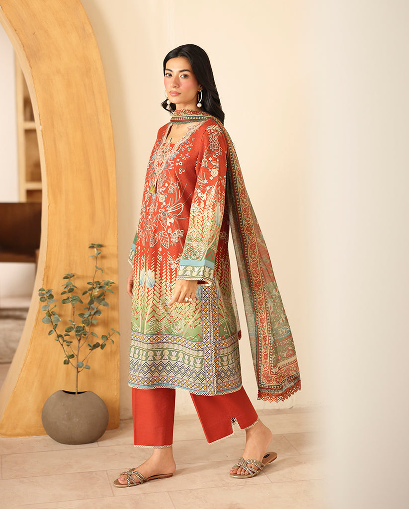 Roheenaz | Pareesa Cambric | Naveen - Pakistani Designer Dress - by Roheenaz - Type : Ladies Clothes - 100% Original at Saira Sultan