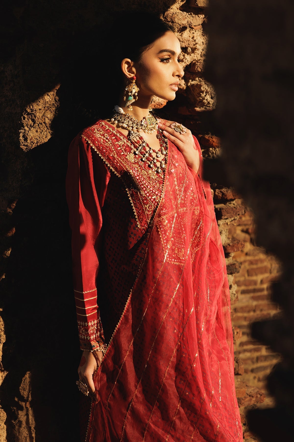 Charizma | Festive Pret | CMA-5-28 R - Pakistani Designer Dress - by Charizma - Type : Ladies Clothes - 100% Original at Saira Sultan