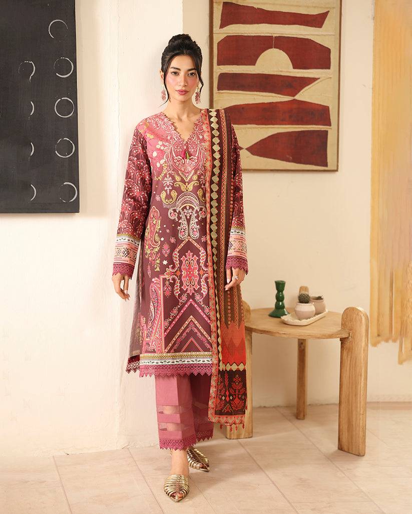 Roheenaz | Pareesa Cambric | Humaina - Pakistani Designer Dress - by Roheenaz - Type : Ladies Clothes - 100% Original at Saira Sultan