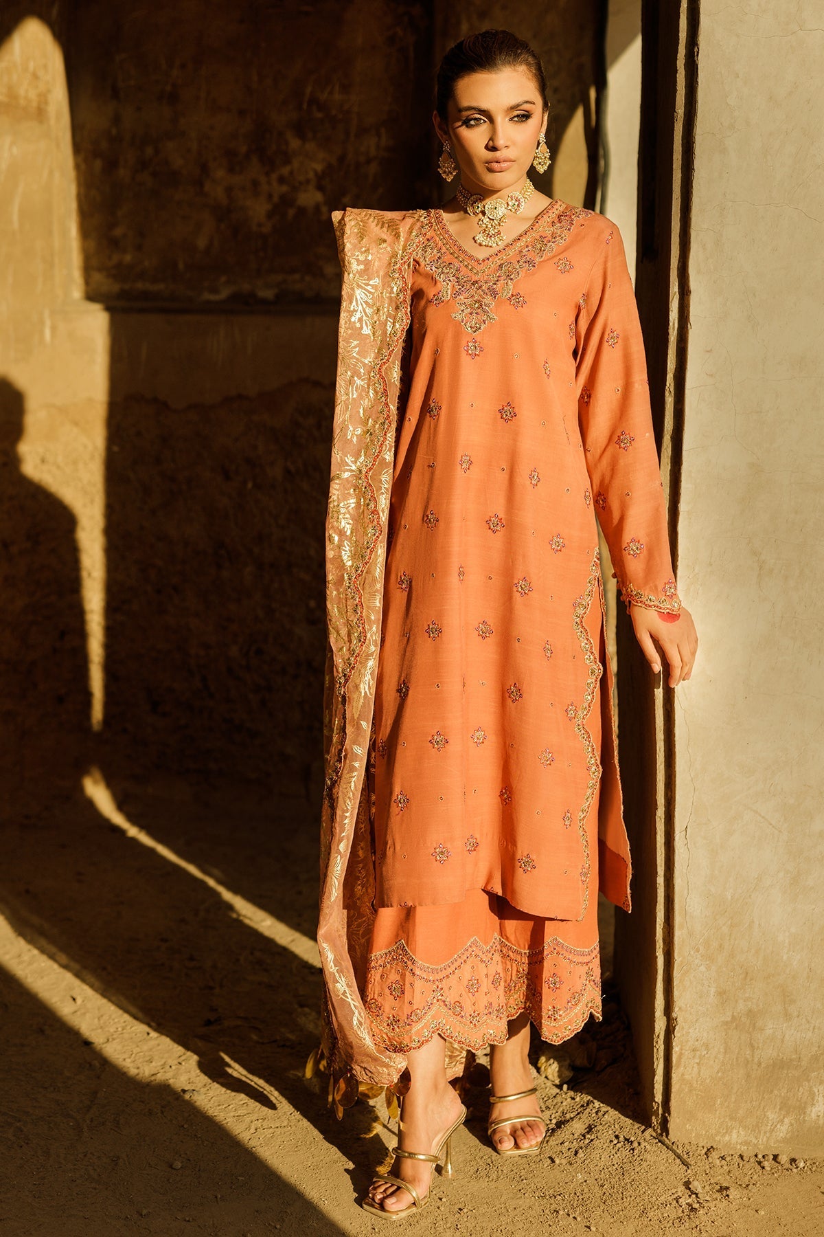 Charizma | Festive Pret | CMA-5-015 C - Pakistani Designer Dress - by Charizma - Type : Ladies Clothes - 100% Original at Saira Sultan
