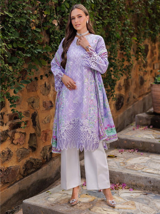 Rajbari | Floral Symphony Lawn 25 | RB-11 XS Lilac Lawn