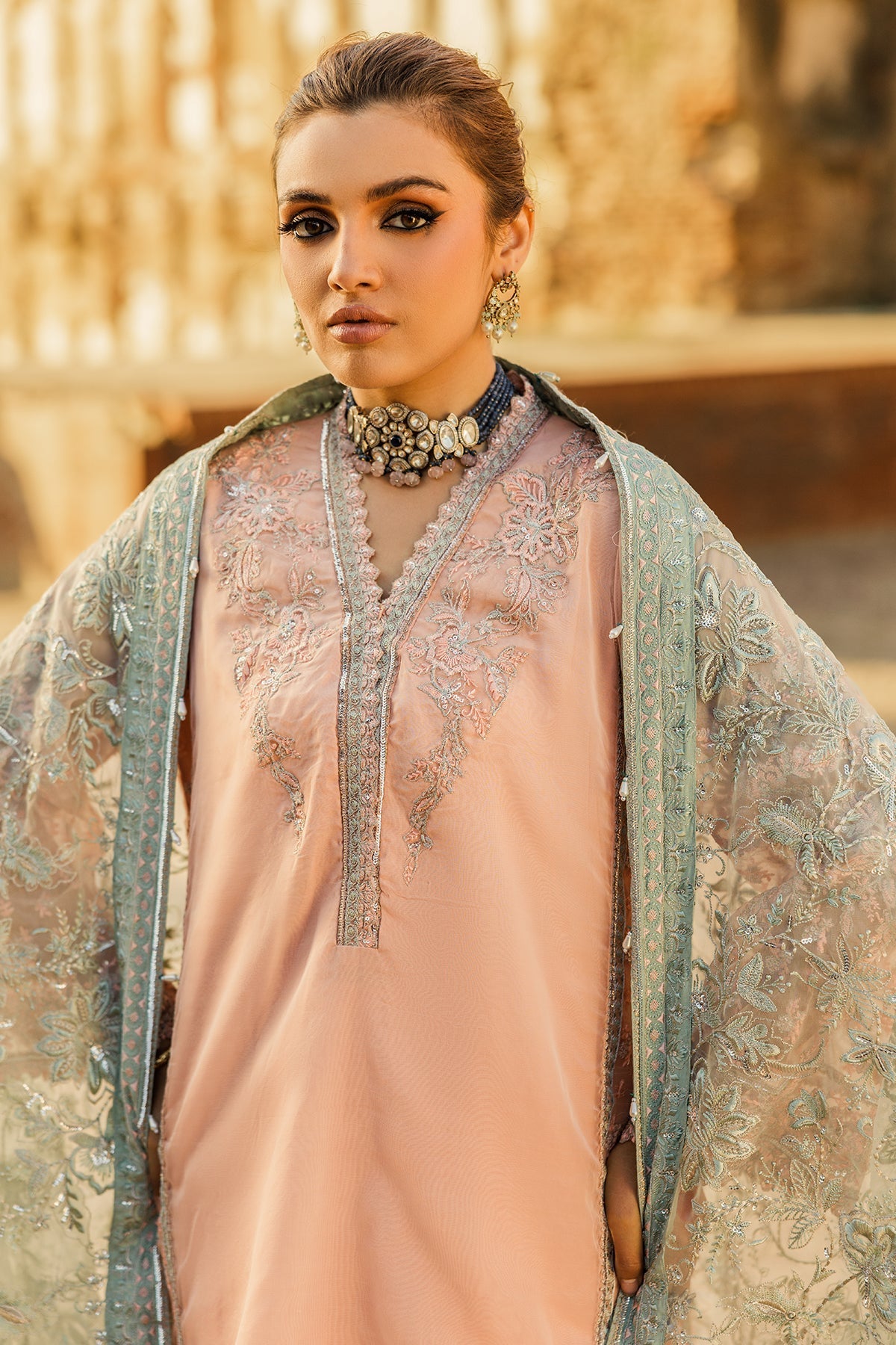 Charizma | Festive Pret | CMA-5-037 P - Pakistani Designer Dress - by Charizma - Type : Ladies Clothes - 100% Original at Saira Sultan