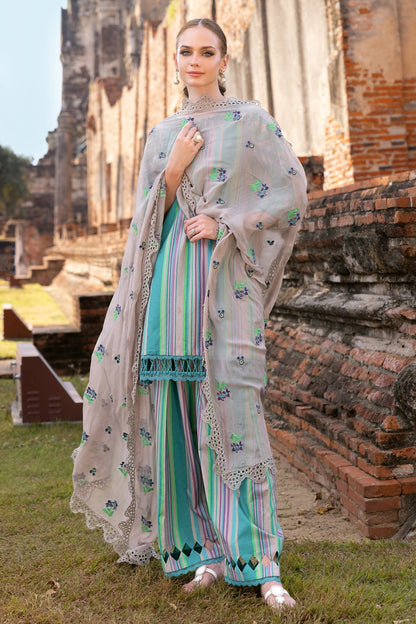 Charizma | Print Melody 25 | PM5-06 XL Aqua Lawn