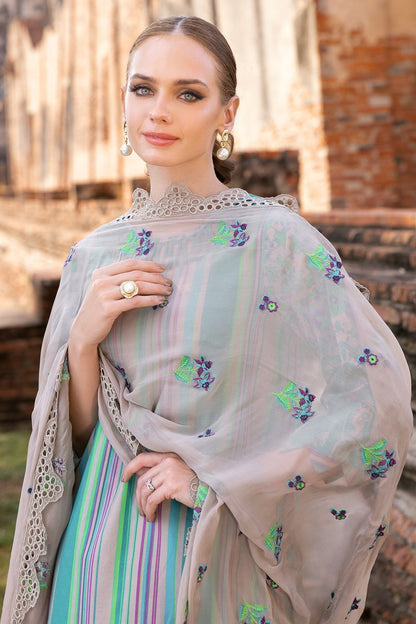 Charizma | Print Melody 25 | PM5-06 M Aqua Lawn