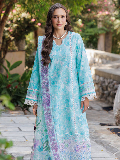 Rajbari | Floral Symphony Lawn 25 | RB-09 L Ferozi Lawn