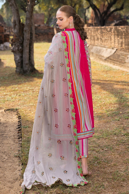 Charizma | Print Melody 25 | PM5-07 S Fuchsia Pink Lawn