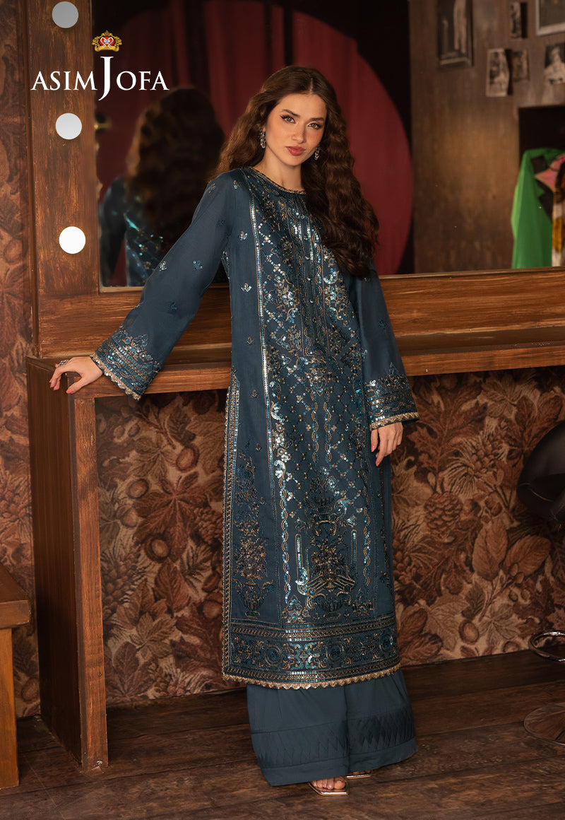 Asim Jofa | Festive Opulence | AJFO-10 XL Zinc Paper Cotton