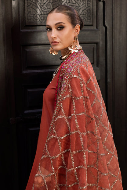Charizma | Festive Pret | CMA-5-140  PN - Pakistani Designer Dress - by Charizma - Type : Ladies Clothes - 100% Original at Saira Sultan