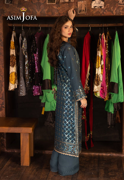 Asim Jofa | Festive Opulence | AJFO-10 S Zinc Paper Cotton