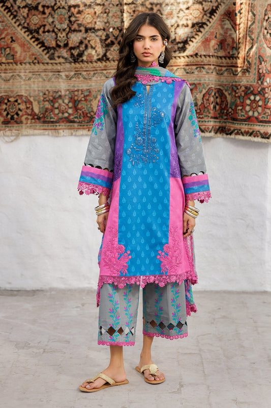 Charizma | Rangoli Lawn | CRO5-02 XS Multi Lawn