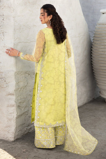 Charizma | Festive Pret | CMA-5-012 M Lime Organza