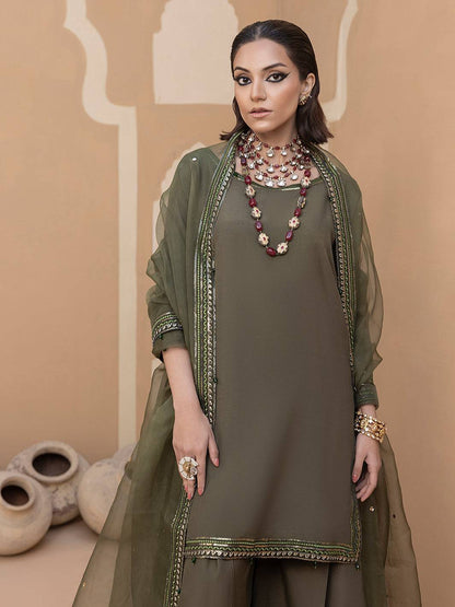 Hem Stitch | Raw Silk Edit 25 | Noor - Pakistani Designer Dress - by Hemstitch | Type: Ladies Clothes - 100% Original at Saira Sultan