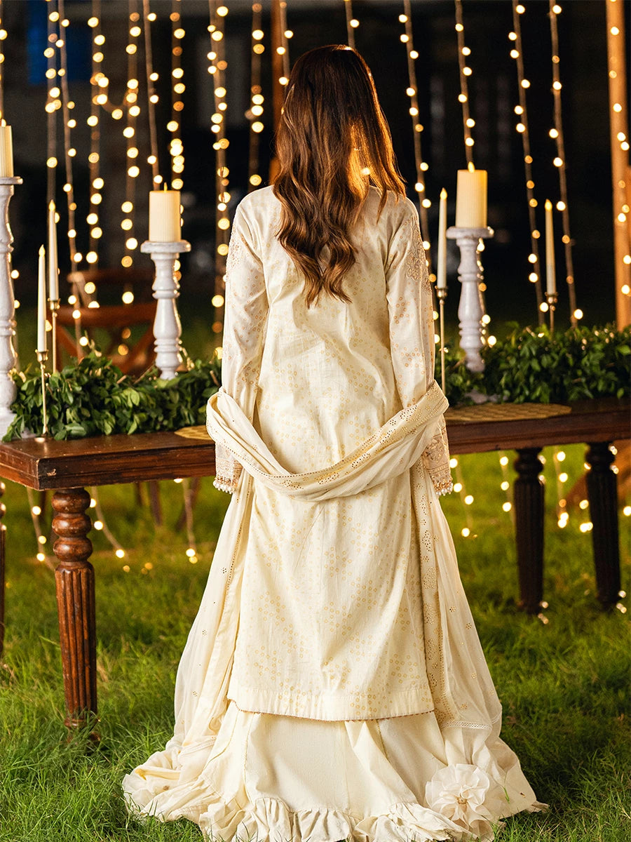 Salitex | Signature Festive Chiffon | UNS25WW011UT S Ivory Cambric