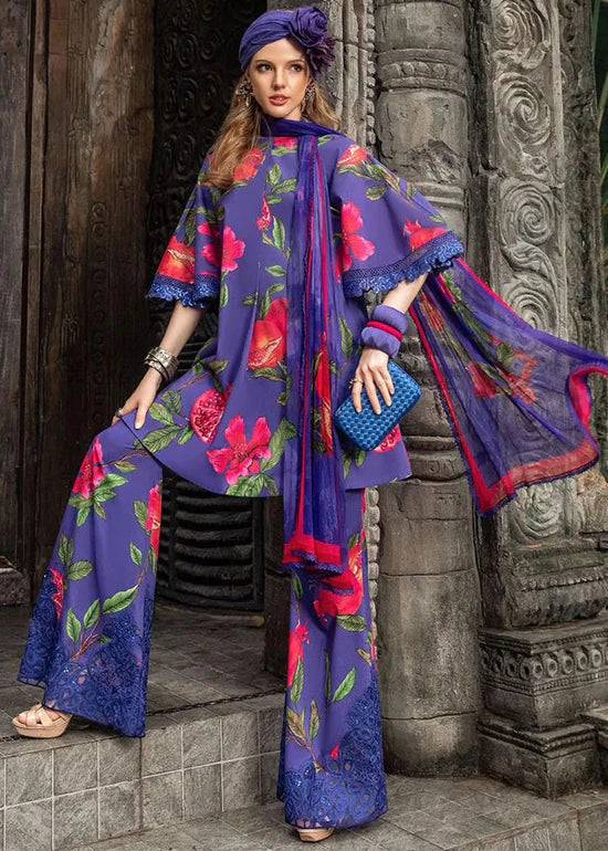 Maria B | M Prints | 3B - Pakistani Designer Dress - by Maria B | Type: Luxury - 100% Original at Saira Sultan
